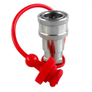 1/4" body size Ag Hydraulic Quick Connect Female Coupler, 1/4" NPT Thread
