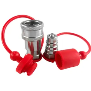 1/4" NPT 1/4" Body Size AG ISO 5675 Quick Disconnect Hydraulic Coupling Set
