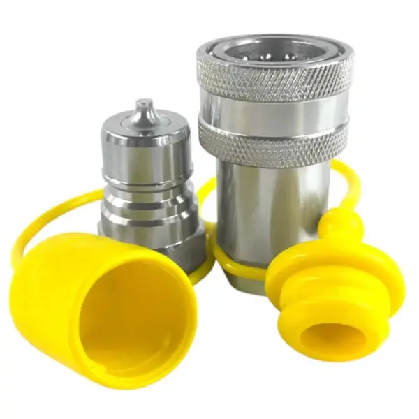 3/4" NPT ISO 7241 A Quick Disconnect Hydraulic Coupler Set