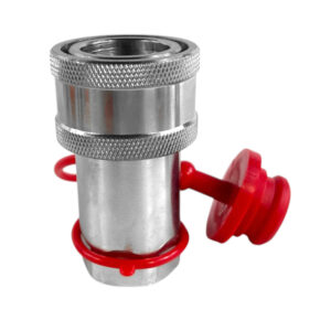 1" ISO 5675 Agricultural Hydraulic Quick Coupler – 1" NPT Thread (Female) with dust cap