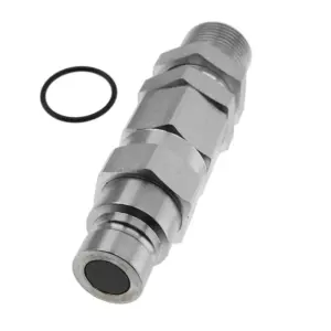 AT312876 flat face Male coupler 1/2" body size ORFS 5/8 Male Thread