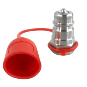 Bobcat® 6598757 Male Hydraulic Quick Disconnect Coupler 7/8"-14 ORB Thread ISO 7241 A 1/2" Body Size