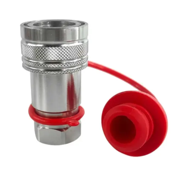 Bobcat® 6598758 Female Hydraulic Quick Disconnect Coupler 7/8-14 UNF/ORB Thread 1/2" Body Size ISO 7241 Series A