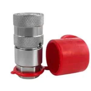 Bobcat® 7246786 Hydraulic Female Flat Face Quick Coupler 1/4" body size