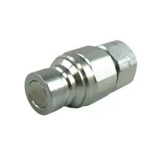Bobcat® 7246791 Hydraulic Male Flat Face Quick Coupler 1/2" body size 3/4″-16 SAE/ORB Thread