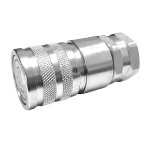CAT 195 6525 Flat Face Female Coupler replacement 1/2" Body Size NPT 1/2" Female Thread