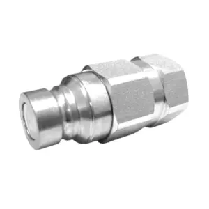 CAT 195 6526 Flat Face Male Coupler CAT Replacement Coupler Flat Face 1/2" Body Size 1/2" NPT Female Thread