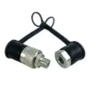 DC HJ Black Rubber Dust Caps for HJB and HJP 3/8" Size High pressure couplers