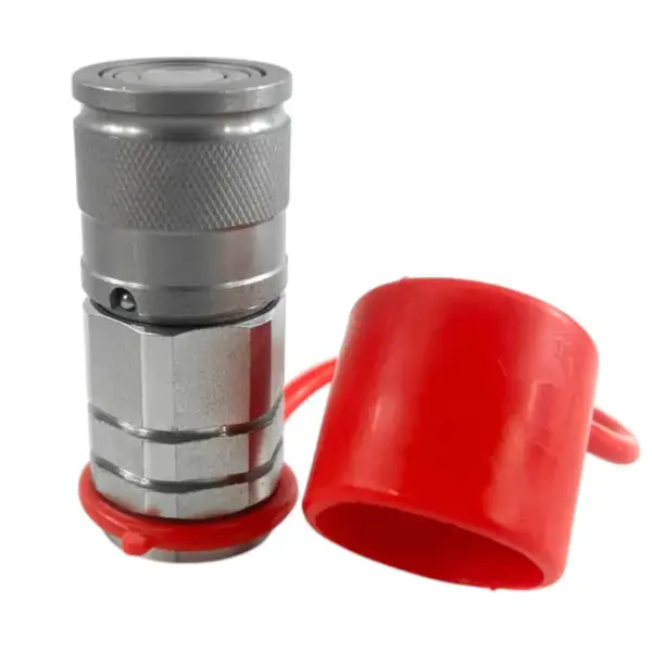 3/8″ Female Hydraulic Flat Face Quick Coupler – 1/2″ NPT Thread