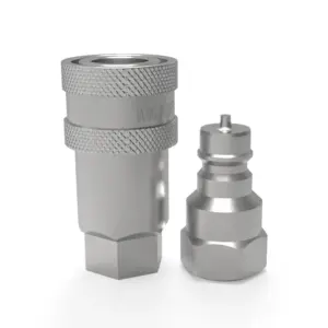 1/4″ NPT ISO 7241-A Quick Disconnect Hydraulic Coupler Set