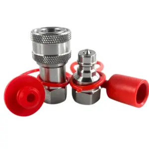 1/4″ NPT ISO 7241 A Quick Disconnect Coupler Set – Male & Female