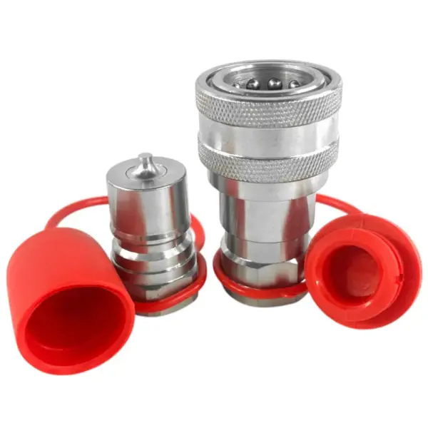 3/4″ ISO 7241-B Hydraulic Quick Coupler Set (3/4″ NPT Thread, Male & Female)