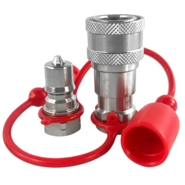 1/4″ ISO 7241-B Hydraulic Quick Coupler Set (1/4″ NPT Thread, Male & Female)