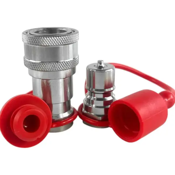 3/8″ ISO 7241-B Hydraulic Quick Coupler Set (1/2″ SAE Thread, Male & Female)