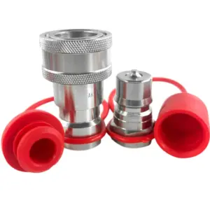 1/2″ ISO 7241-B Hydraulic Quick Coupler Set (1/2″ NPT Thread, Male & Female)