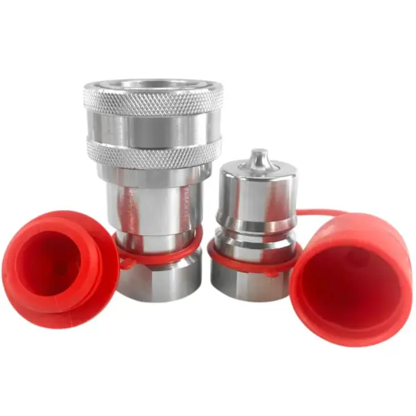 1″ ISO 7241-B Hydraulic Quick Coupler Set (1″ NPT Thread, Male & Female)