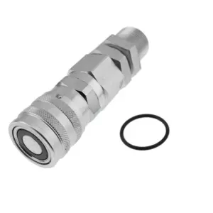 KV11305 John Deere Replacement Flat Face Female Coupler ORFS 5/8" Thread 1/2" Body Size