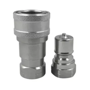 Kubota 7J417-66220 7J417 -6320 ISO B Quick Coupling set NPT 3/8" Female Thread