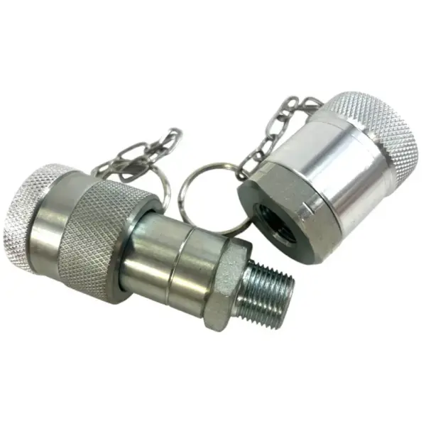 DC HJ AL High Pressure 3/8" body size Aluminium Dust Caps