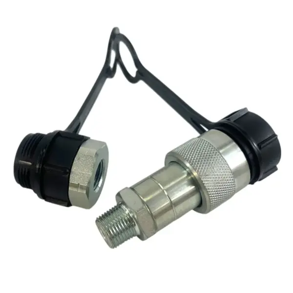 DC HJ Plastic B Dust Cap for High Pressure ISO 14540 Quick Coupler Plastic Black