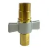 WSC 19 NPT34 Brass Wing Nut Wet Line Quick Coupling