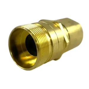 WSC 25 M NPT1 Wet line Wing nut Brass Male Coupler NPT 1"
