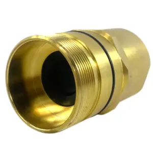 WSC 38 M NPT112 Wet line Wing nut Male Coupler NPT 1 1/2" Thread